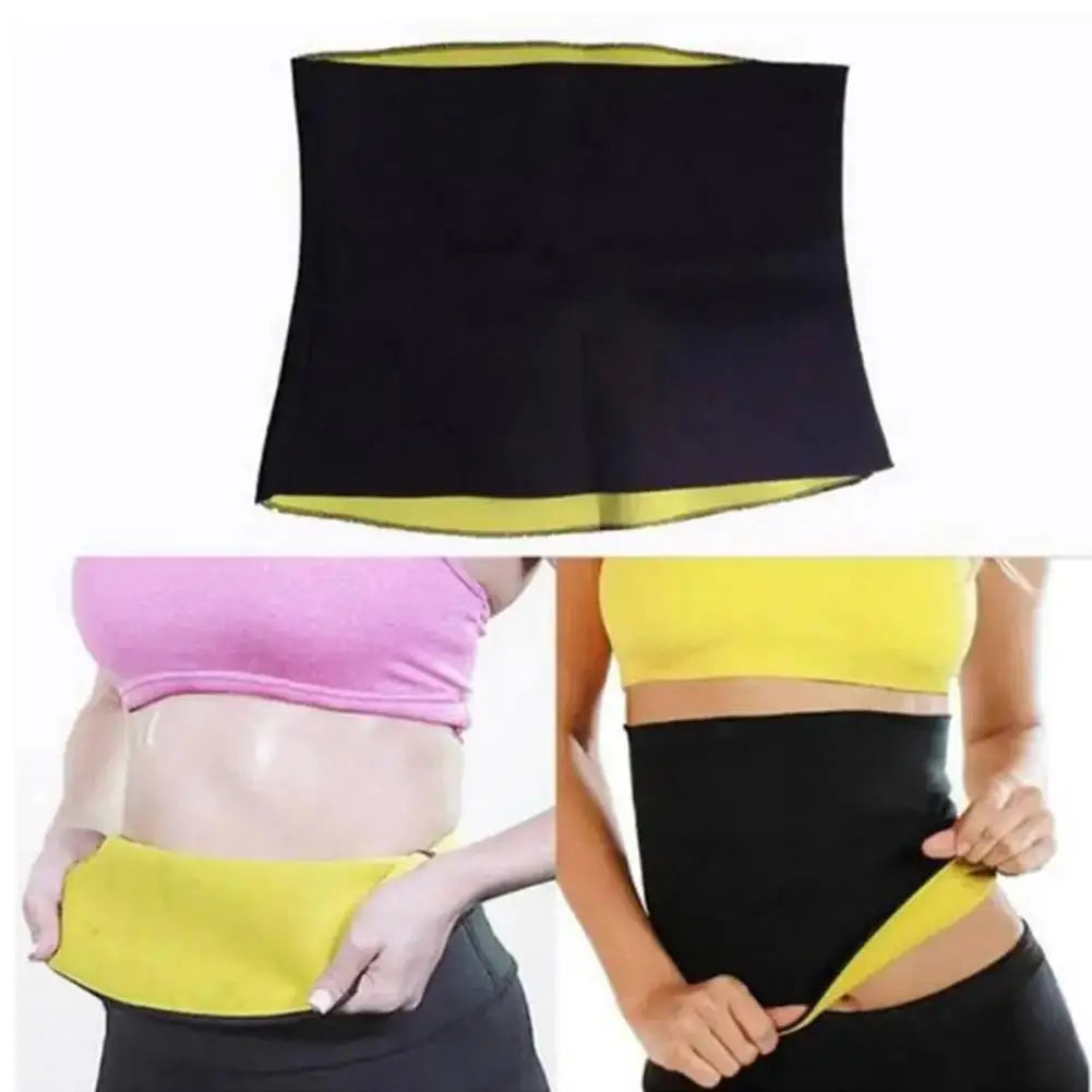 Women Waist Trainer Belt Sauna Sweat Body Shaper Tummy Control Girdle Corset Slimming Belt Traceless For Women Gym Girdle
