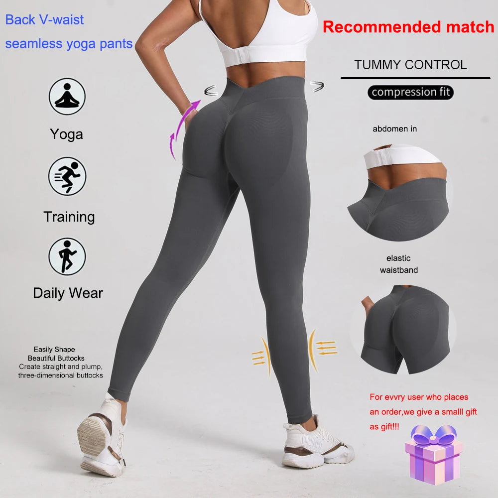 Yoga Set Women Sportswear Workout Clothes Athletic Wear Gym Legging Fitness Crop Top Short Sleeves Sports Suit