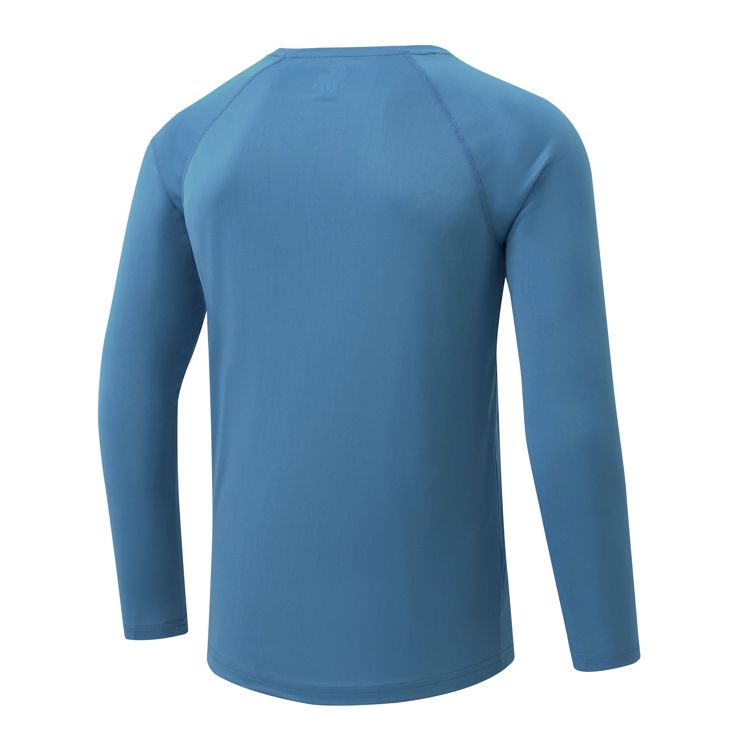 Men UPF 50+ Long Sleeve T-Shirt, Rash Guard Breathable Tops, Pullover Shirt for Sport Fishing Hiking Workout Outdoor Beach