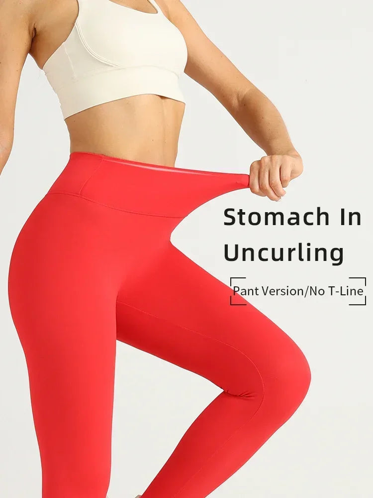 High Waist Yoga Leggings for Women Breathable Fitness Running Cycling Pants Summer Workout Gym Sports Clothing
