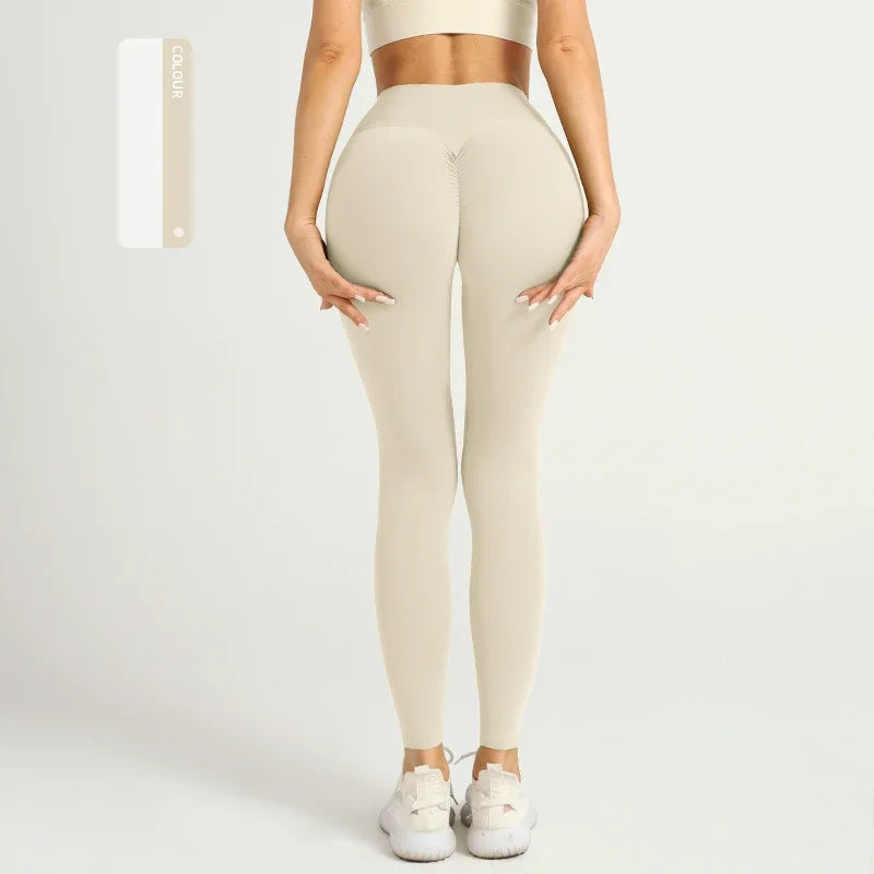 High Waist Yoga Leggings for Women Breathable Fitness Running Cycling Pants Summer Workout Gym Sports Clothing