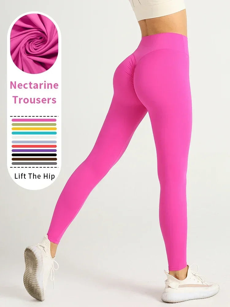 High Waist Yoga Leggings for Women Breathable Fitness Running Cycling Pants Summer Workout Gym Sports Clothing