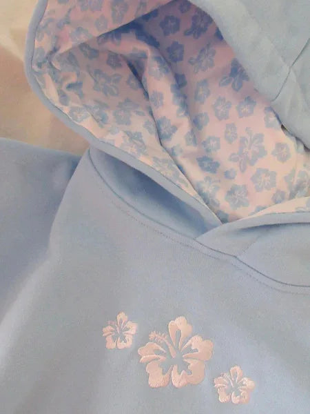2025 Sweatshirt Embroidered Hooded Pullover Sweatshirt Long-sleeved Casual Loose Style Y2k Sudaderas De Mujer Moletom Femininos