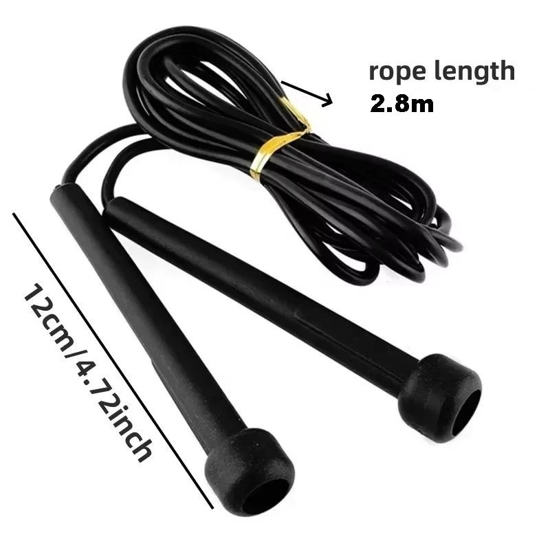 1PC 2.8M Speed Jump Rope Professional Adult Children Gym PVC Jumping Rope Adjustable Fitness Equipment Muscle Boxing Training