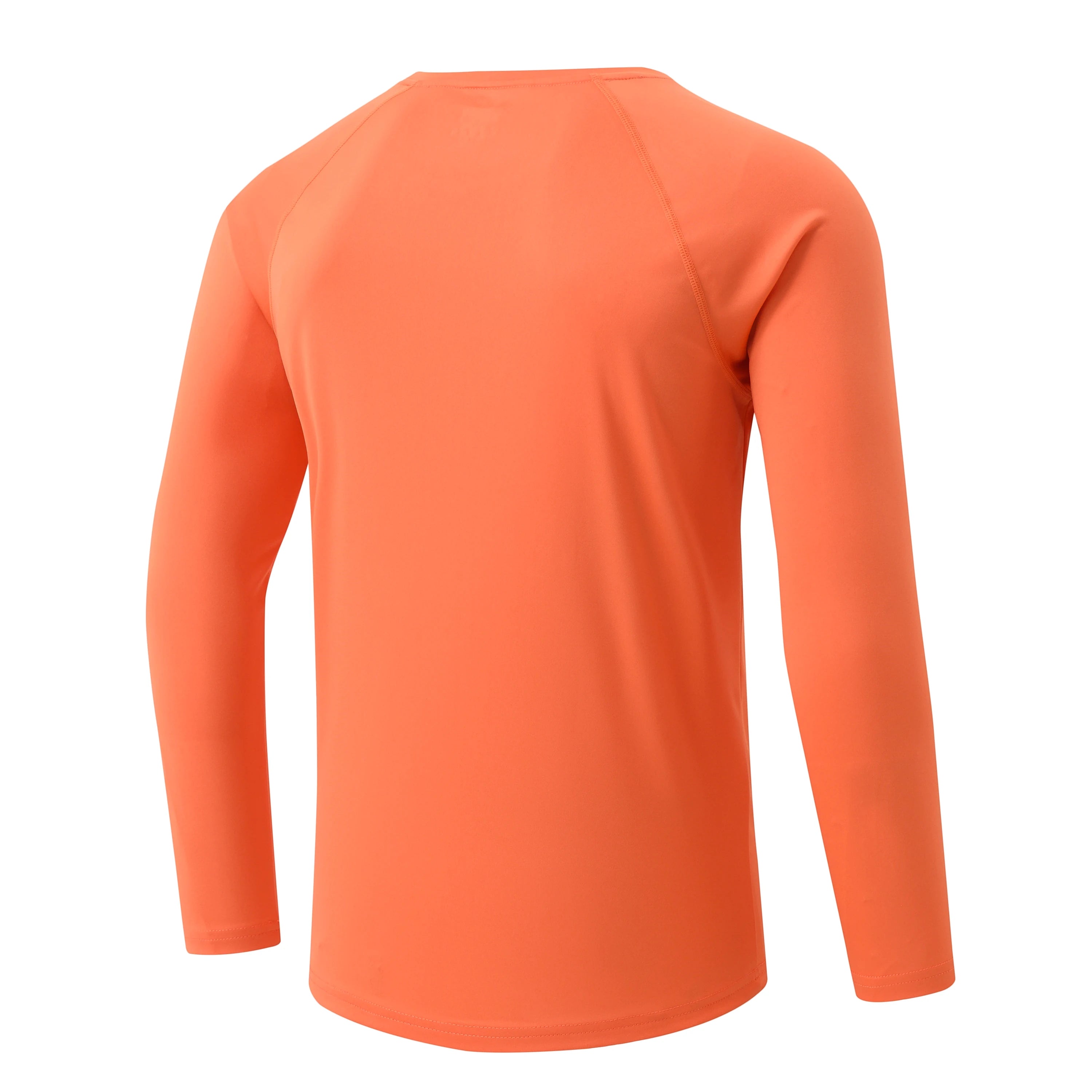 Men UPF 50+ Long Sleeve T-Shirt, Rash Guard Breathable Tops, Pullover Shirt for Sport Fishing Hiking Workout Outdoor Beach
