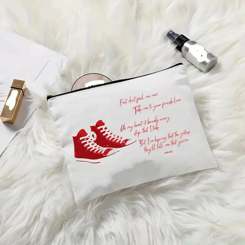 2pcs Lana Del Rey Fashion Women's Handbag Ldr Y2K Canvas Shoulder Bag Cosmetic Organizer Eco Large Capacity Shopping Bag Wallet