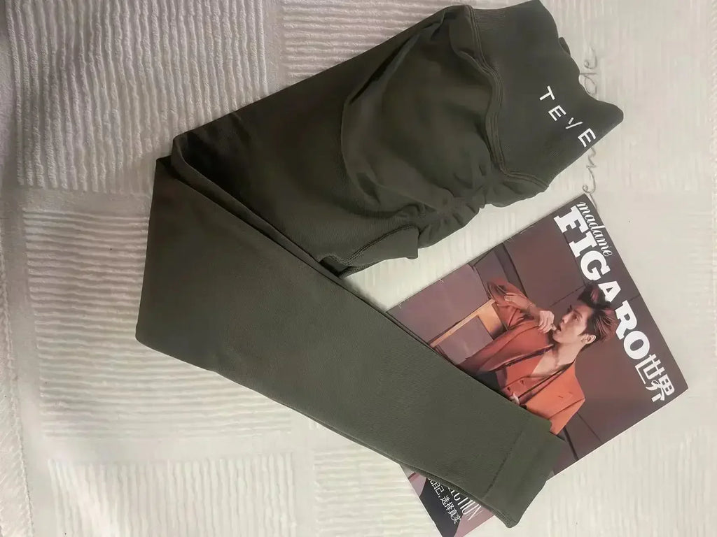 TEVEO Summer Breathable Fitness Leggings Women's Sports High Quality Yoga Pants Cycling High Stretch Sweat Wapping Running Pants