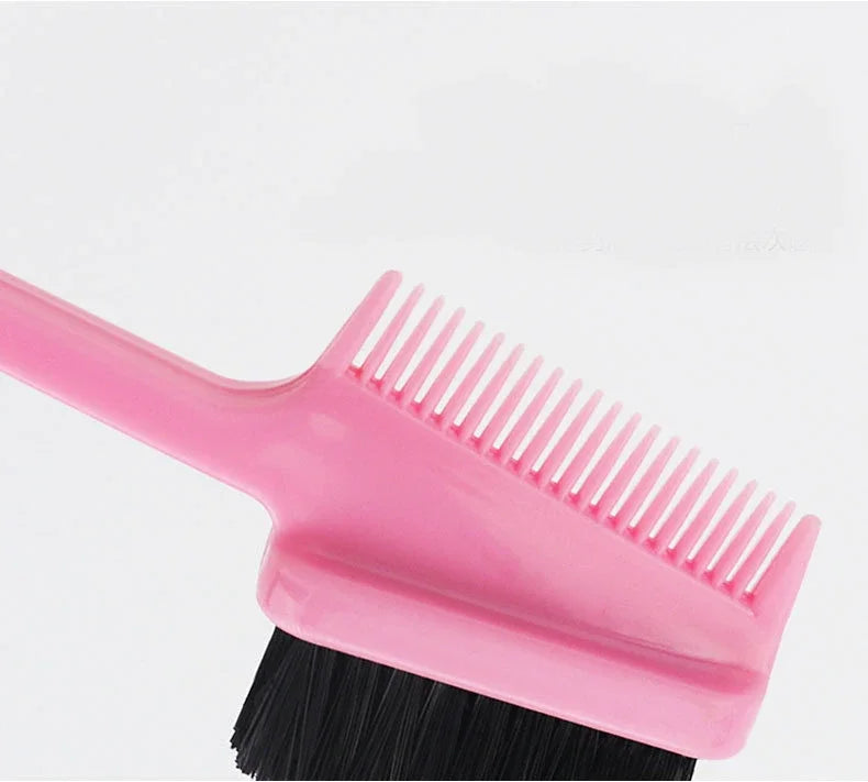 2pcs Professional Edge Brush Hairdressing Styling Tools for Precision Hair Cutting And Grooming