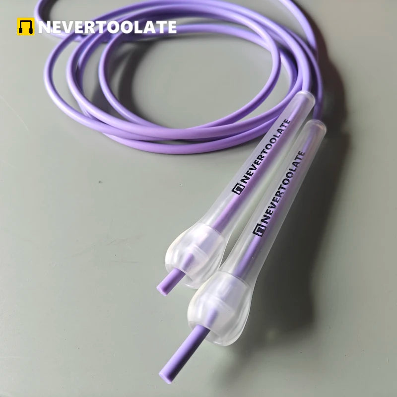 5.6mm TPU rope anti cold anti friction ABS anti break handle jump rope fitness winter cold no tangle skipping cord nevertoolate