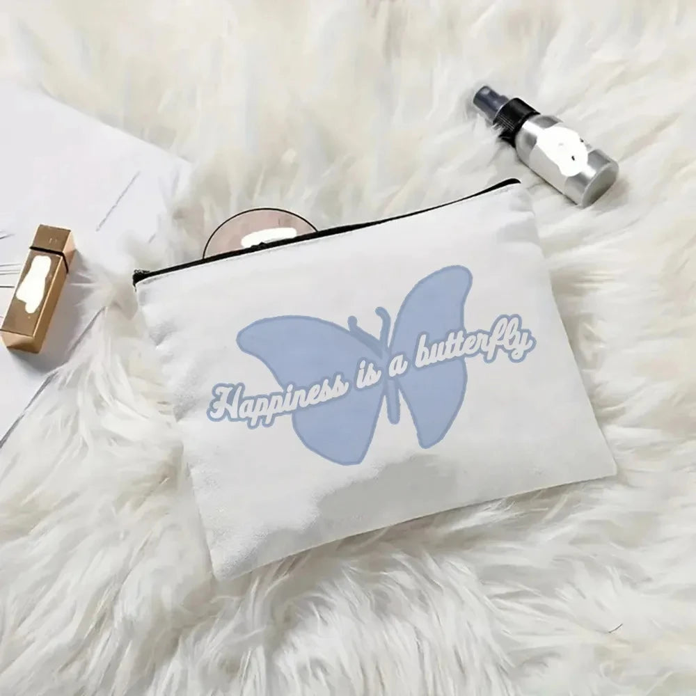 2pcs Lana Del Rey Fashion Women's Handbag Ldr Y2K Canvas Shoulder Bag Cosmetic Organizer Eco Large Capacity Shopping Bag Wallet