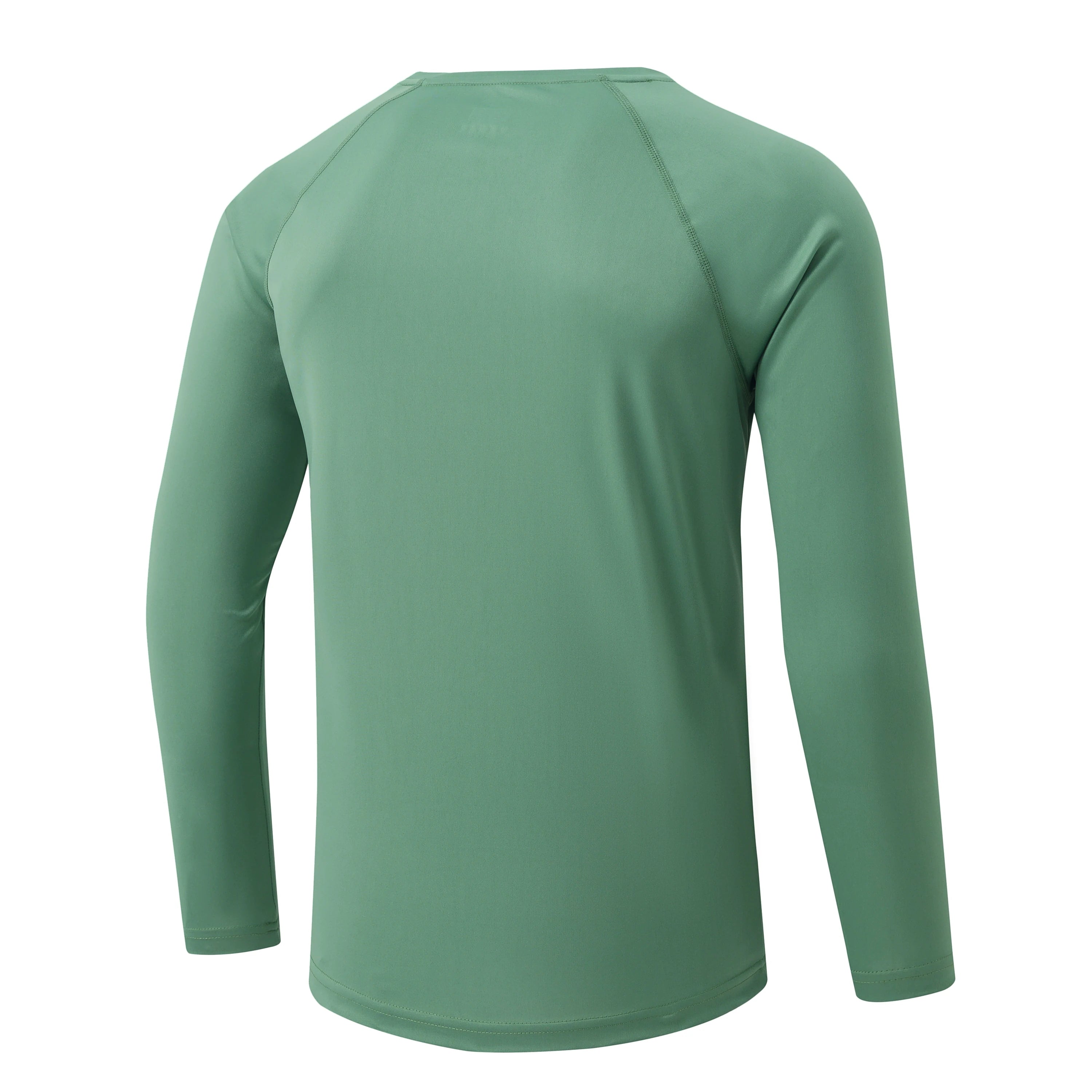 Men UPF 50+ Long Sleeve T-Shirt, Rash Guard Breathable Tops, Pullover Shirt for Sport Fishing Hiking Workout Outdoor Beach