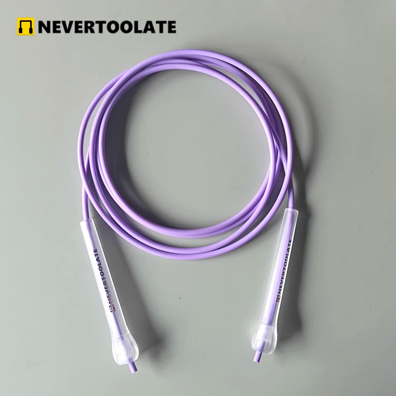 5.6mm TPU rope anti cold anti friction ABS anti break handle jump rope fitness winter cold no tangle skipping cord nevertoolate